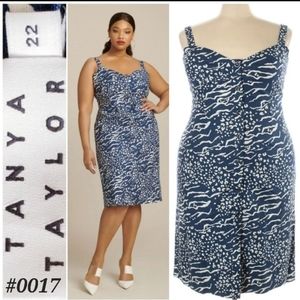 ✔NEW! Tanya Taylor Antonia animal print dress🆕Size 22